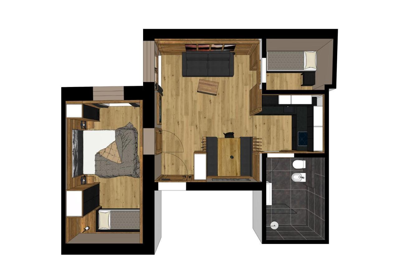 Appartements Innerkofler Mountain Home 산칸디도 외부 사진