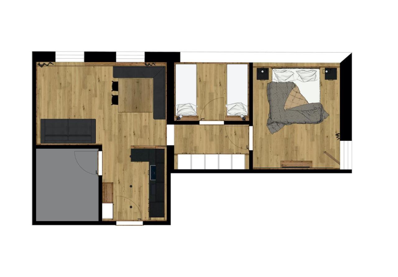 Appartements Innerkofler Mountain Home 산칸디도 외부 사진